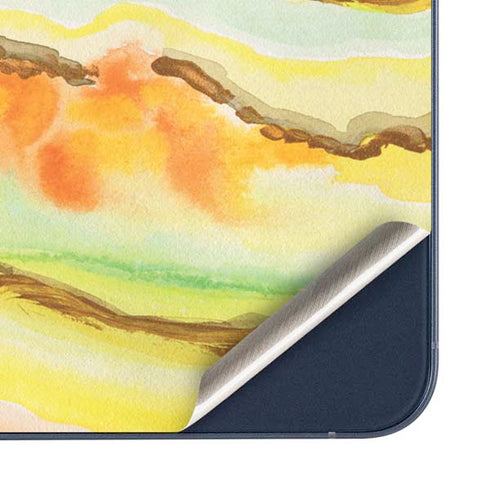 Tuscan Sun Watercolor Geode Galaxy A35 5G Skin